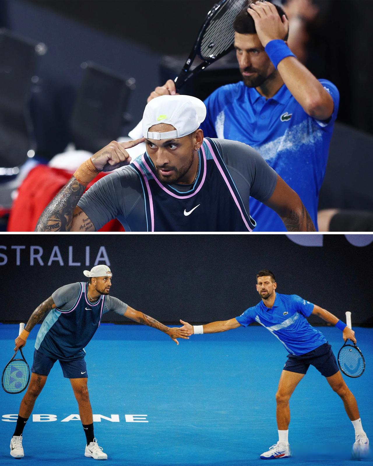 AYXapp下载-澳大利亚网球队强势日本网球队，德约科维奇统治全场